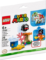 Plateforme Fuzzy et Champignons | Super Mario | 30389