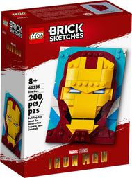 Iron Man | Croquis en briques | 40535