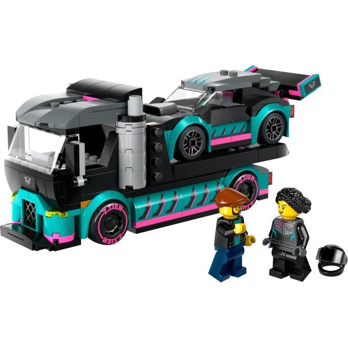 Race Car and Car Carrier Truck | City | 60406