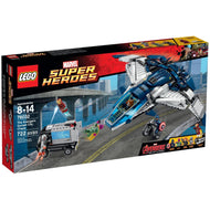 La poursuite en Quinjet des Avengers à City | Super Héros Marvel | 76032