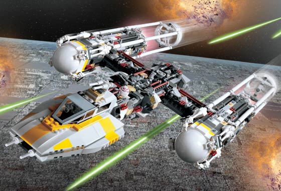 Chasseur stellaire d'attaque Y-wing | Star Wars | 10134