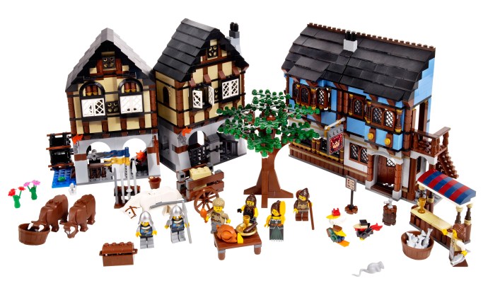 Medieval Market Village | Castle | 10193