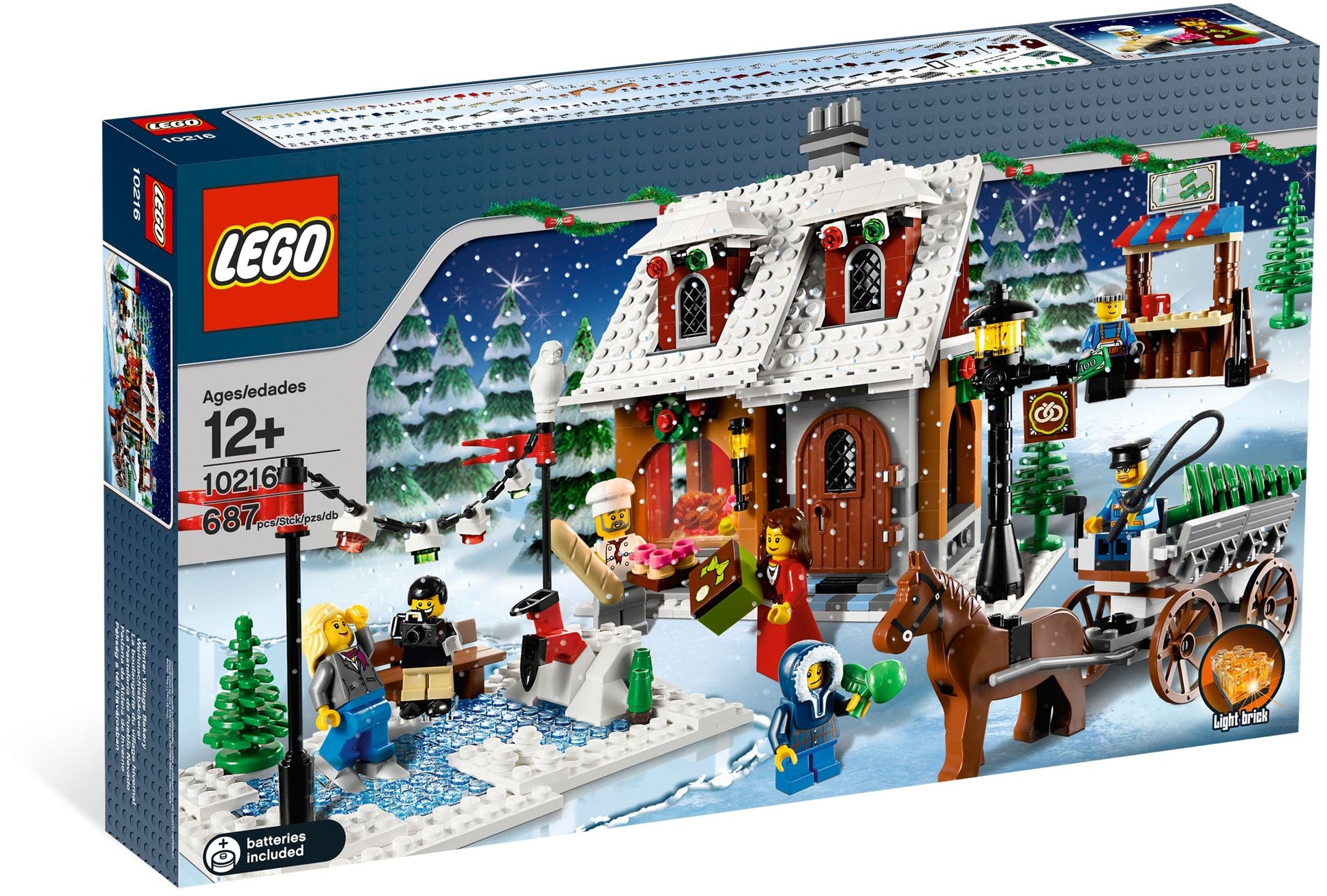 Winter Village Bakery | Advanced models | 10216