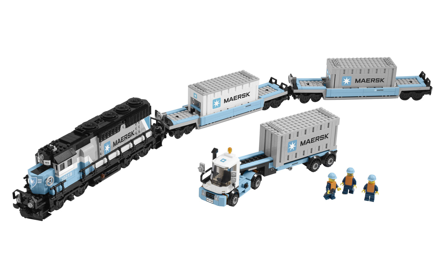 Train Maersk | Modèles avancés | 10219