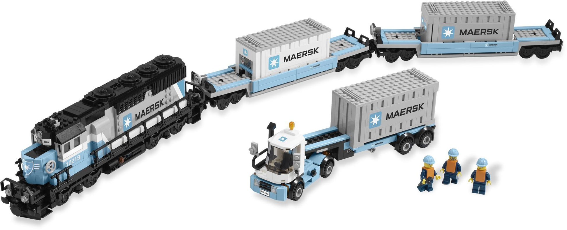 Train Maersk | Modèles avancés | 10219