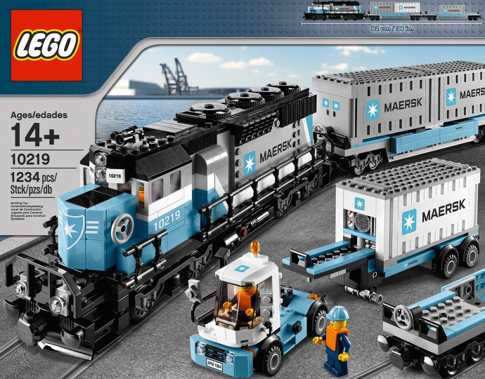 Train Maersk | Modèles avancés | 10219