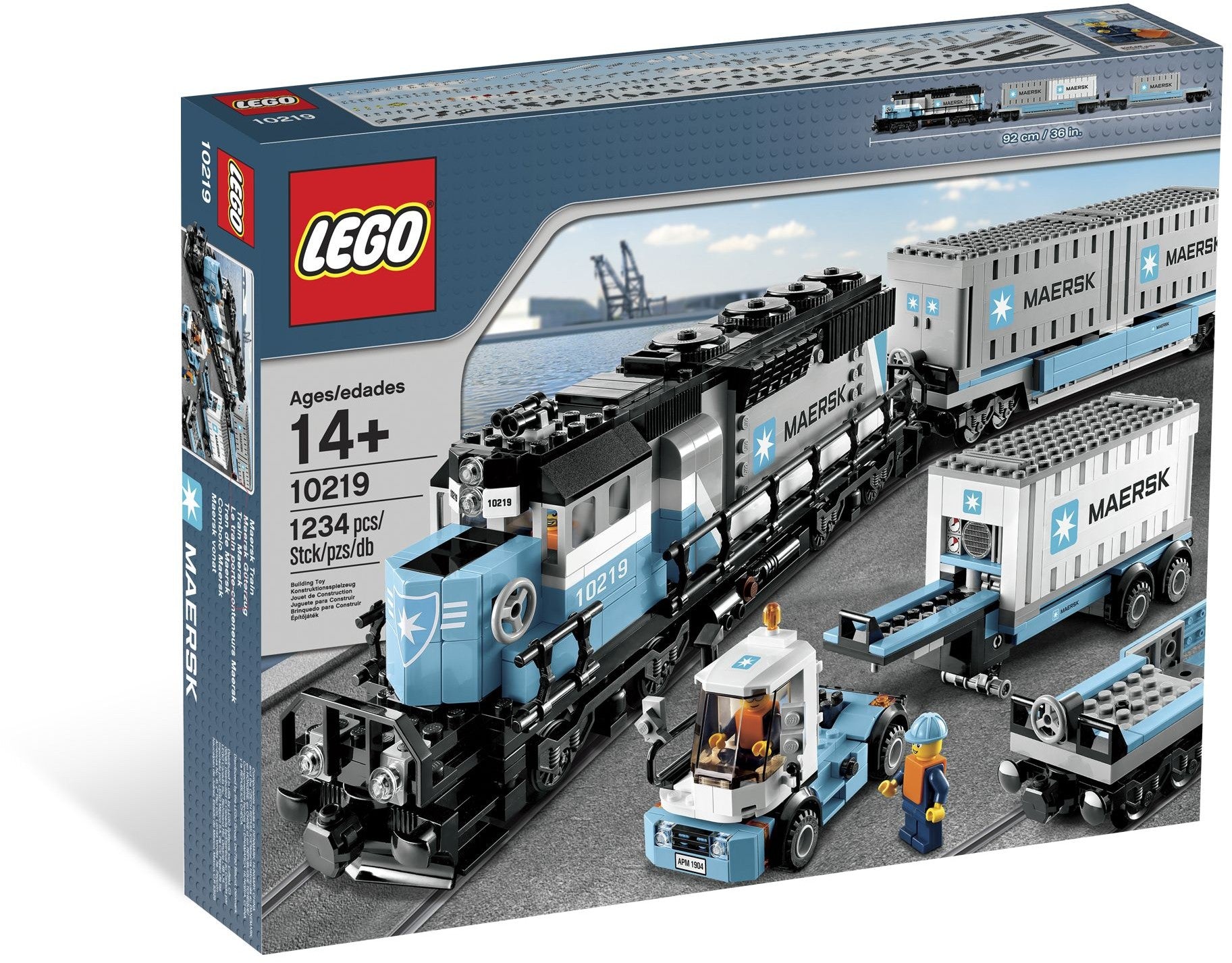 Train Maersk | Modèles avancés | 10219