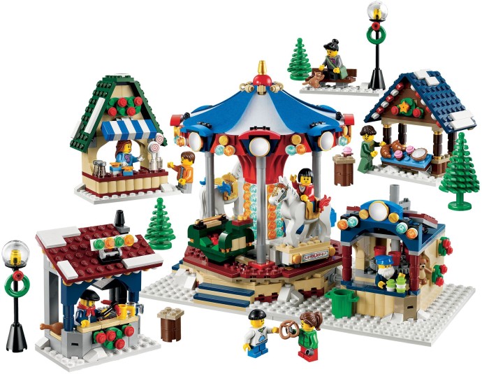 Winter Village Market | Creator Expert | 10235