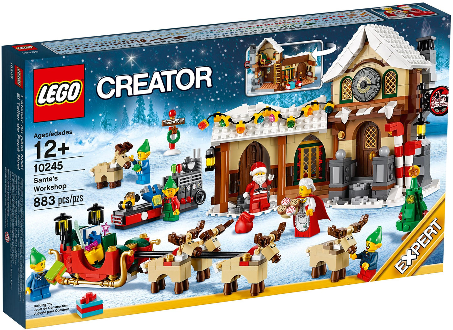 L'atelier du Père Noël | Créateur Expert | 10245
