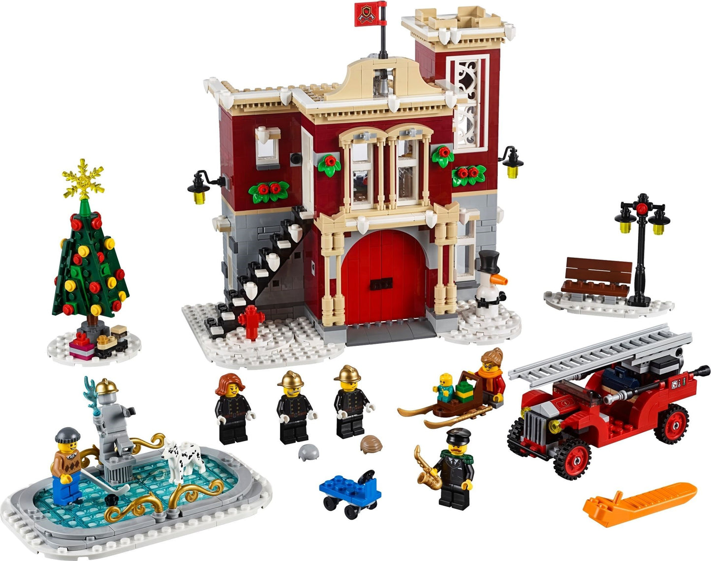 Caserne de pompiers du village d'hiver | Créateur Expert | 10263