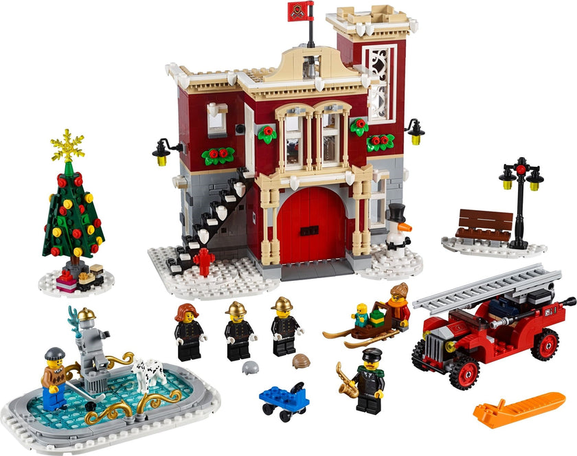 Caserne de pompiers du village d'hiver | Créateur Expert | 10263
