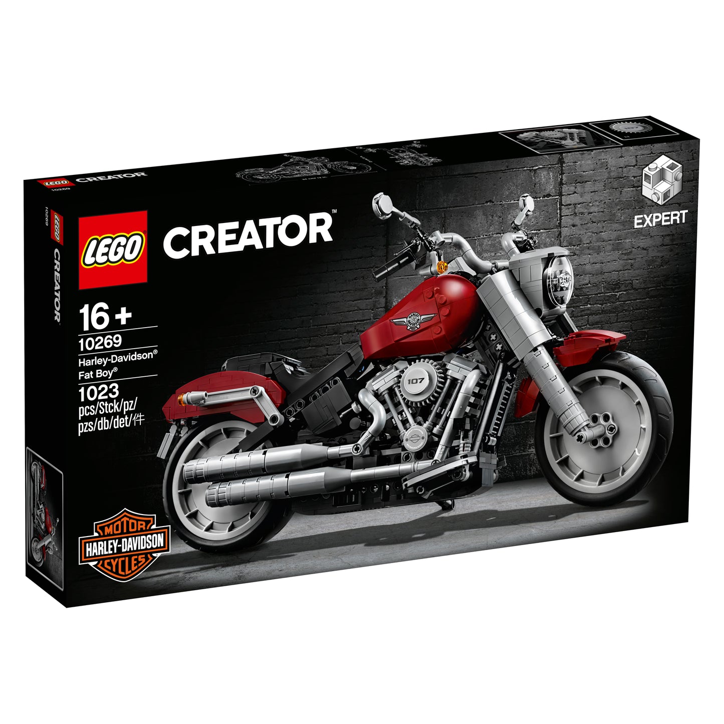 Harley-Davidson Fat Boy | Creator Expert | 10269