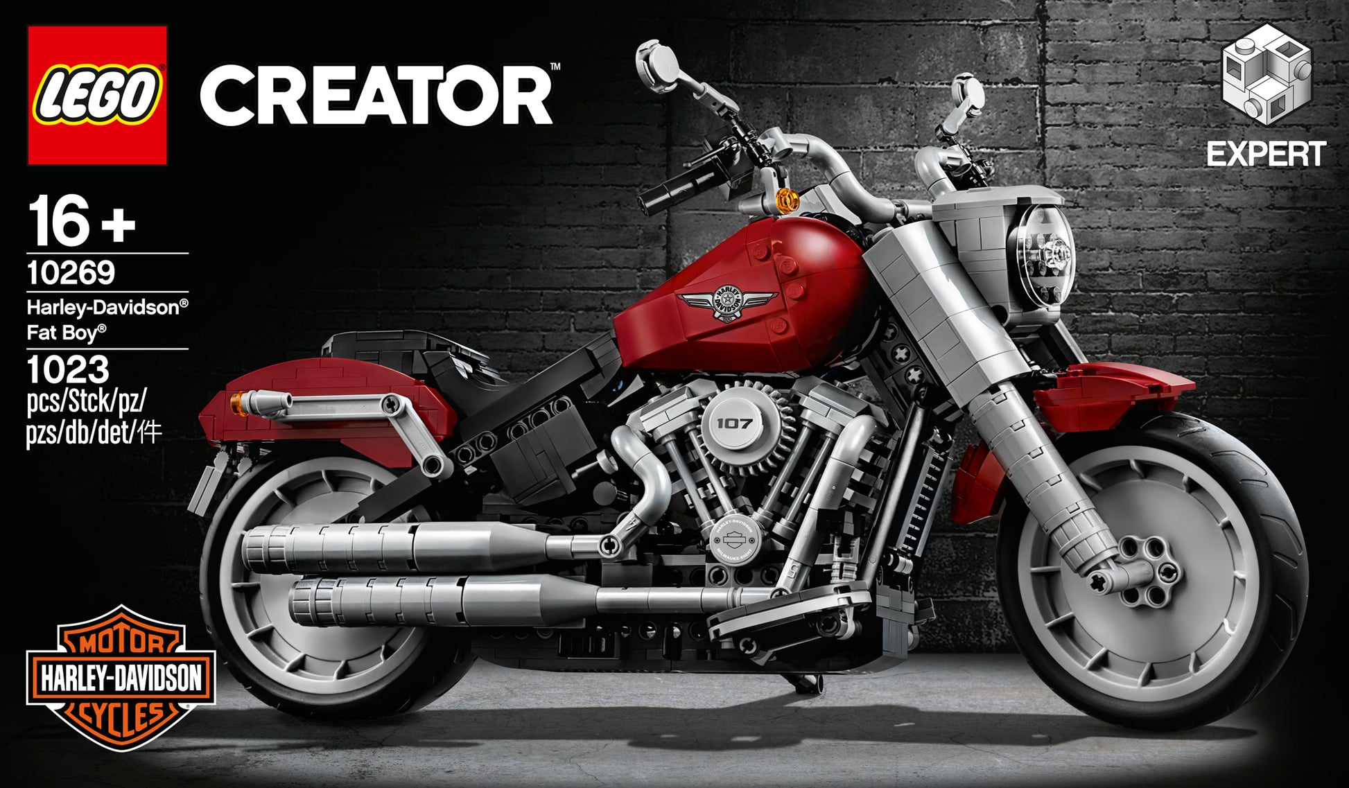 Harley-Davidson Fat Boy | Creator Expert | 10269
