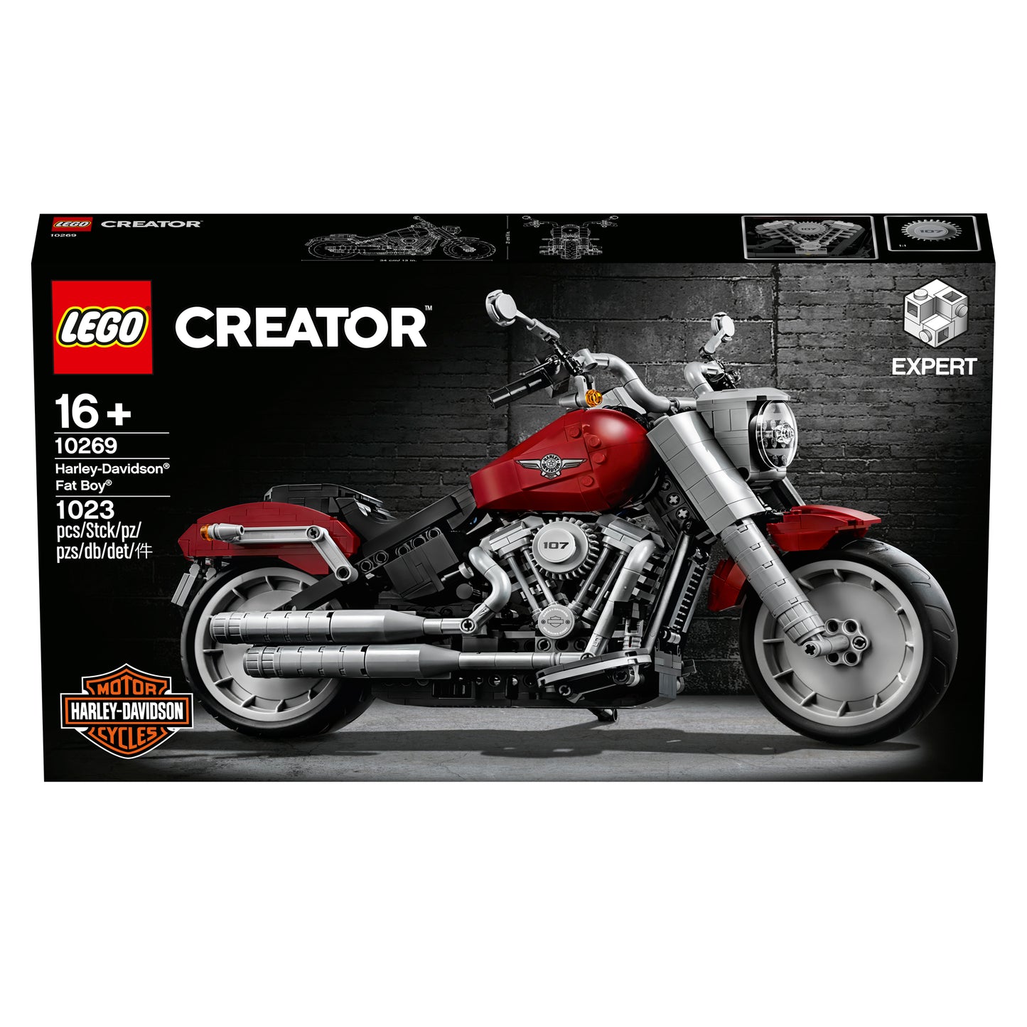 Harley-Davidson Fat Boy | Creator Expert | 10269
