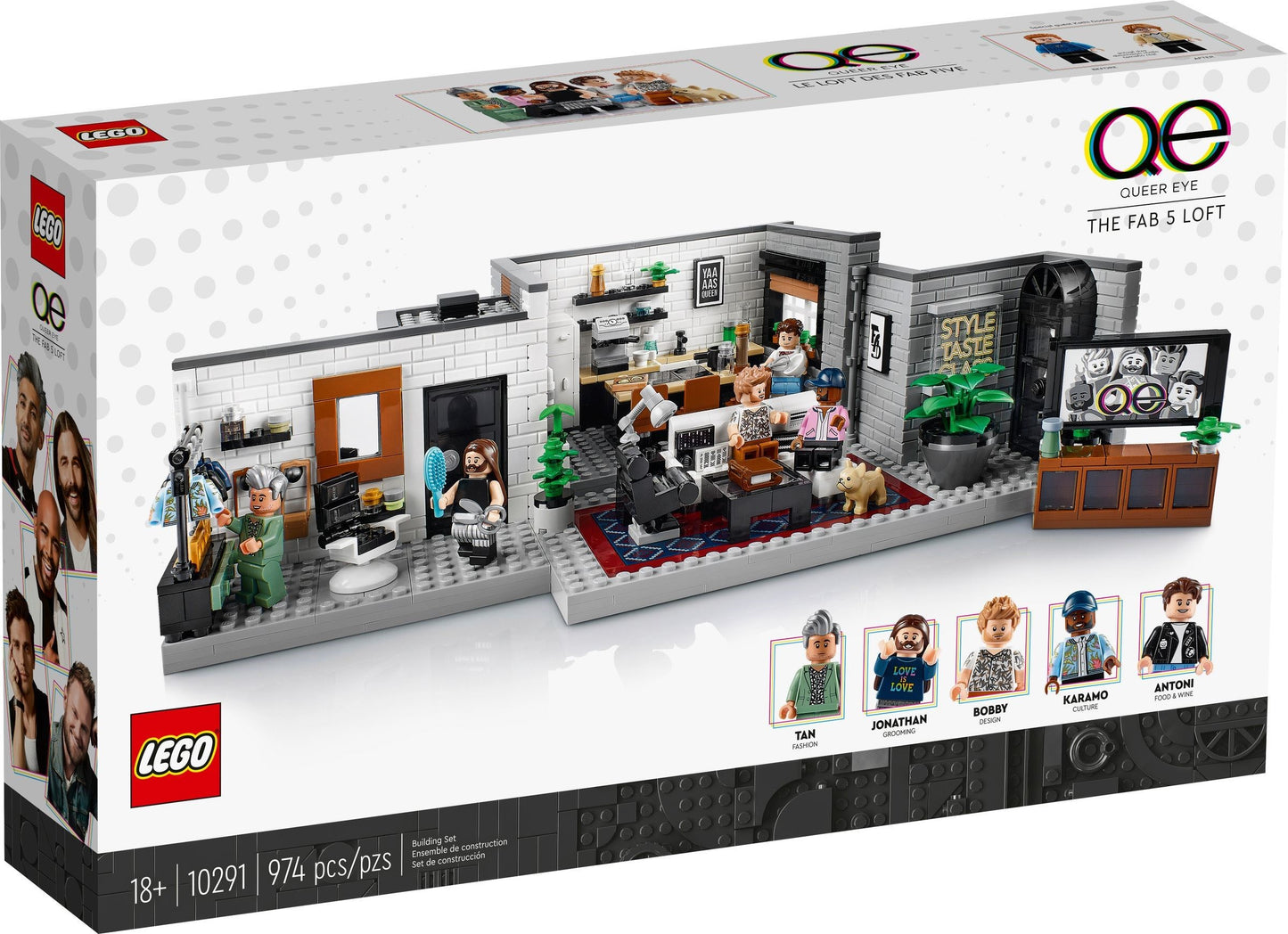 Queer Eye The Fab 5 Loft | Icons | 10291