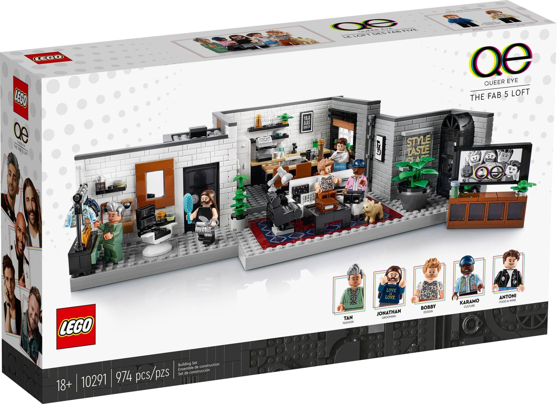 Queer Eye The Fab 5 Loft | Icons | 10291
