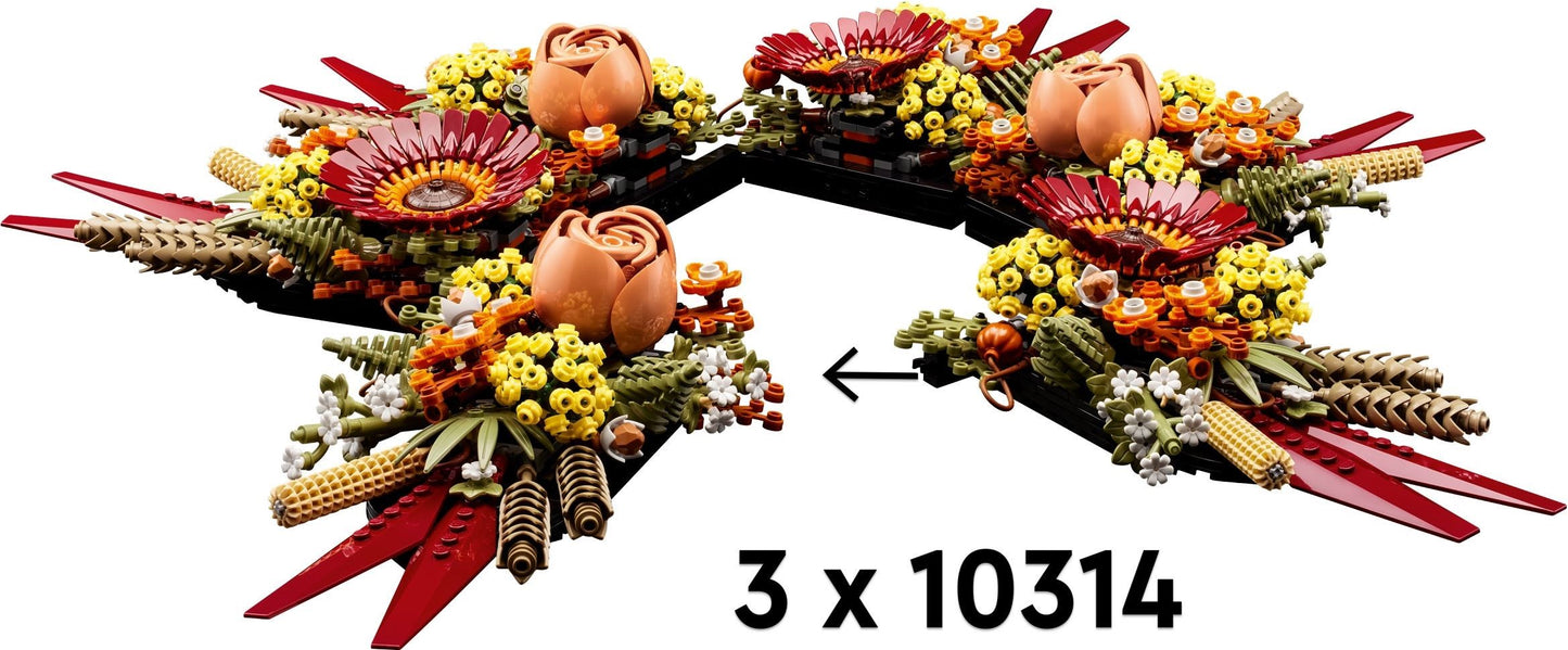 Centre de table de fleurs séchées | Icônes | 10314