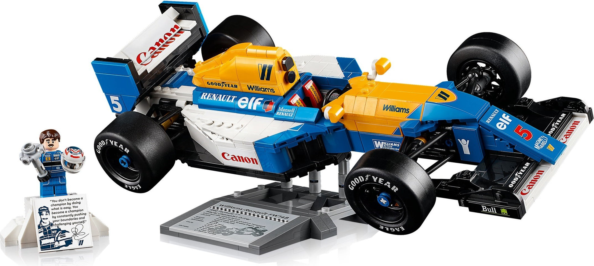 Williams Racing FW14B et Nigel Mansell | Icônes | 10353