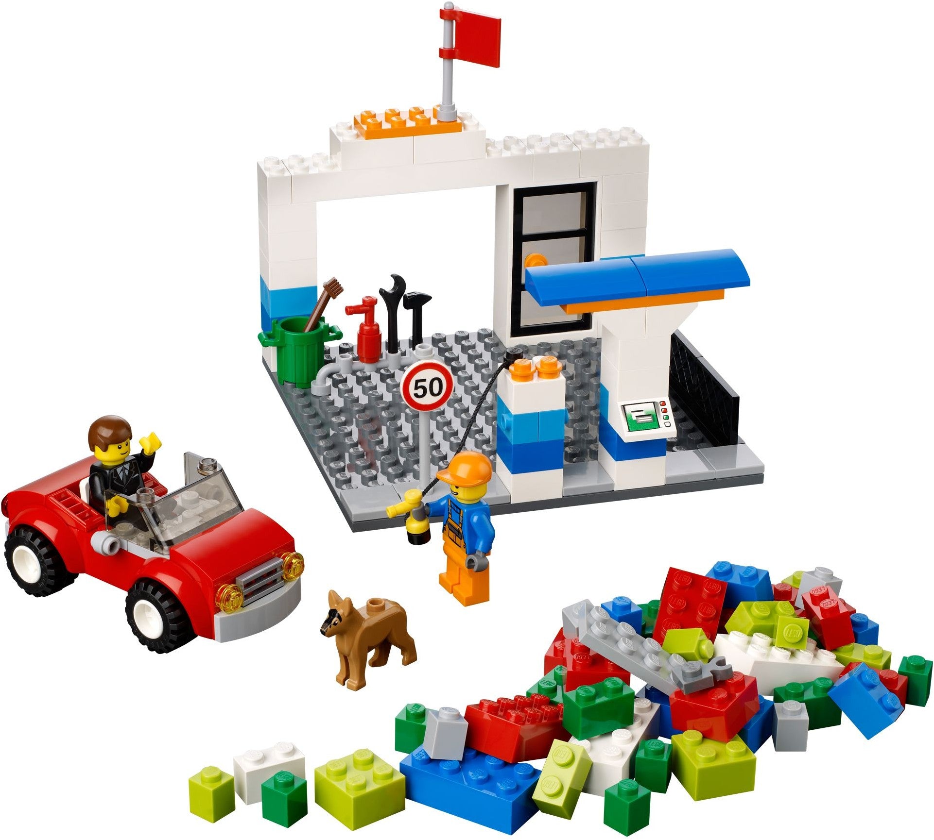 Valise bleue LEGO | Briques et plus | 10659