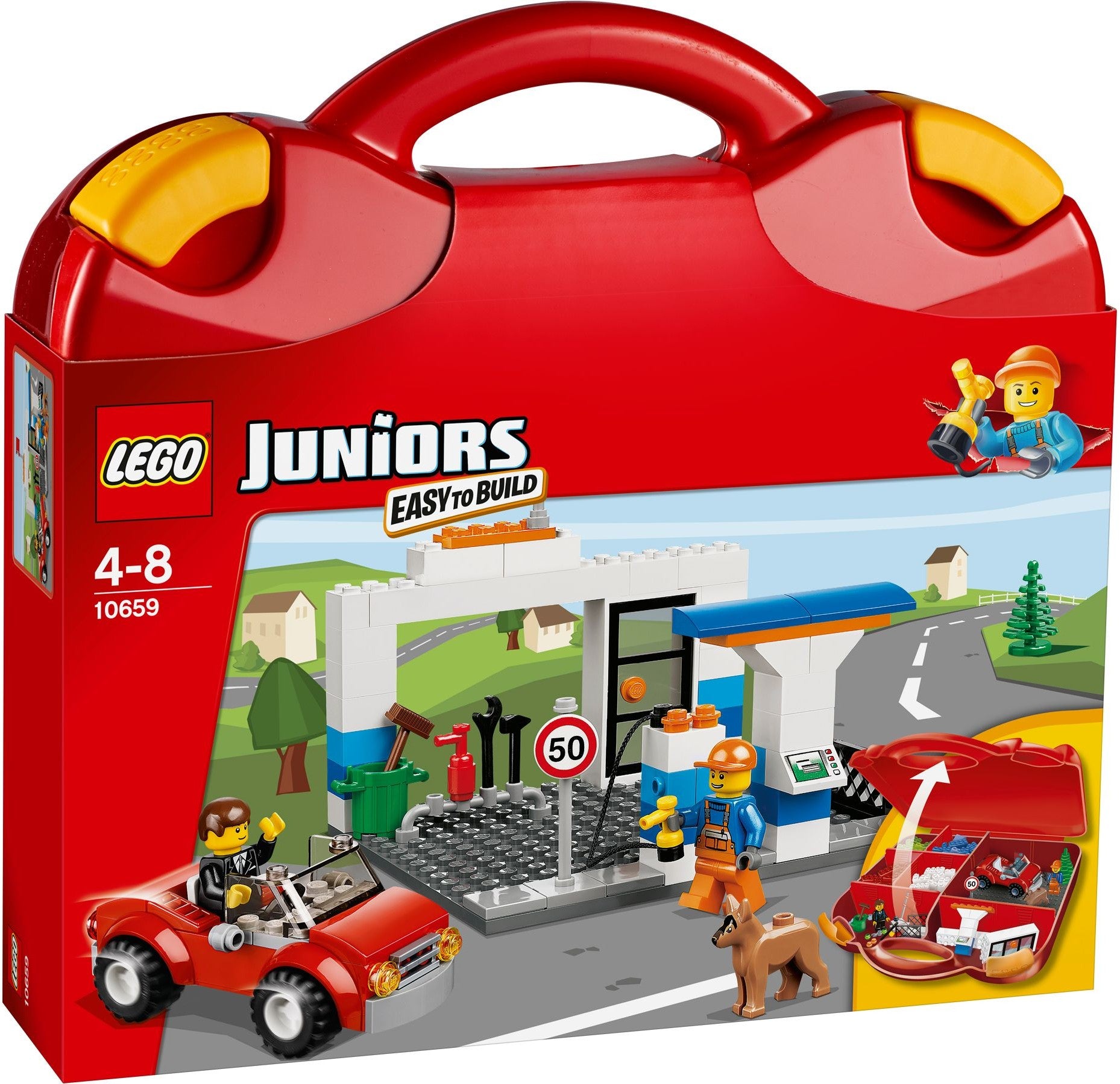 Valise bleue LEGO | Briques et plus | 10659