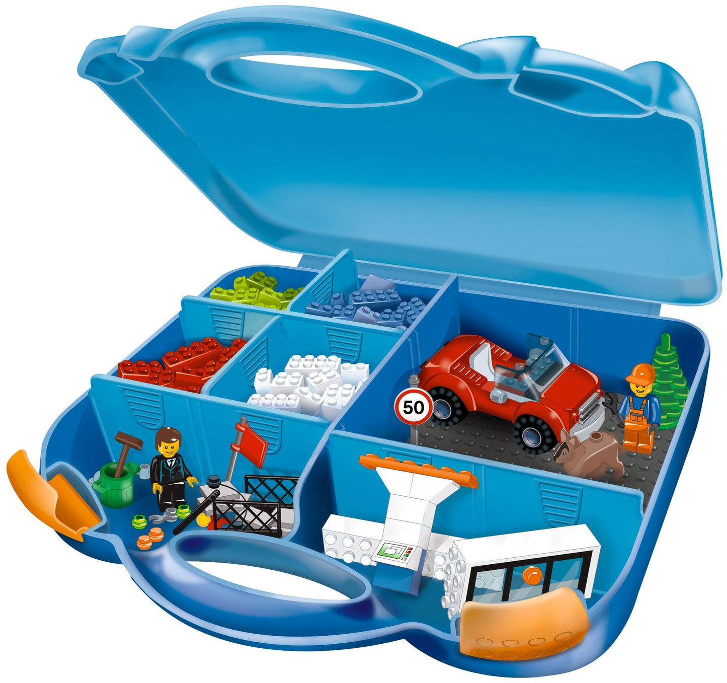 Valise bleue LEGO | Briques et plus | 10659