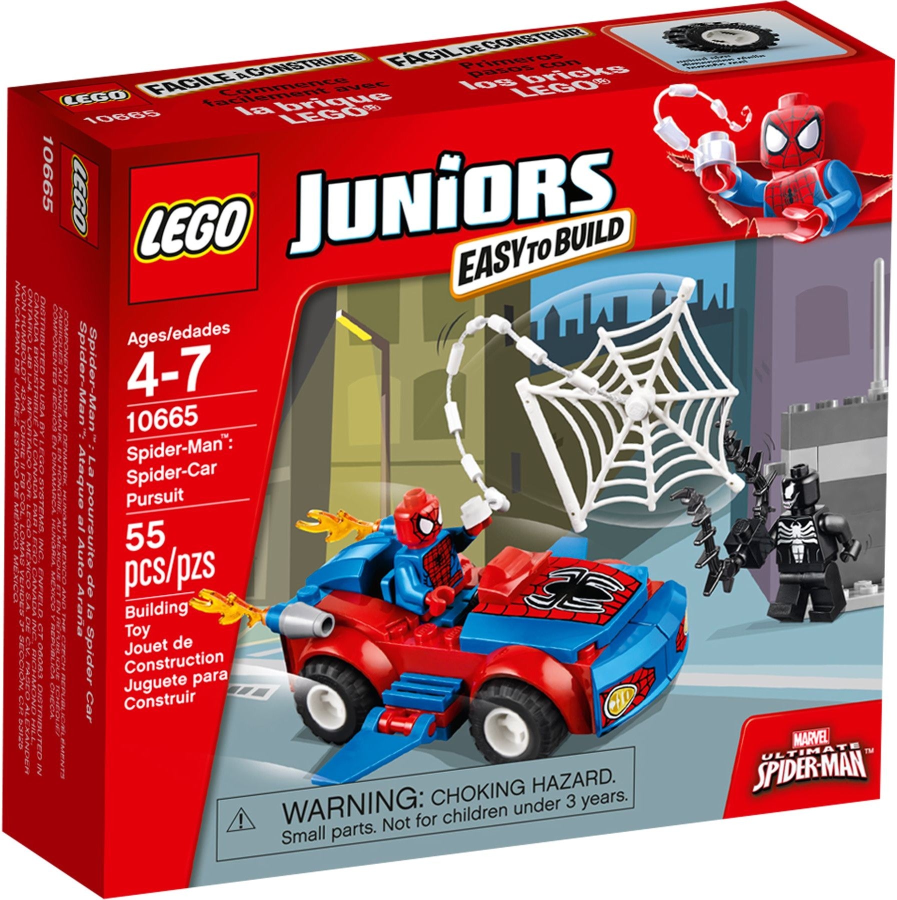 Spider-Man : Poursuite en Spider-Car | Juniors | 10665