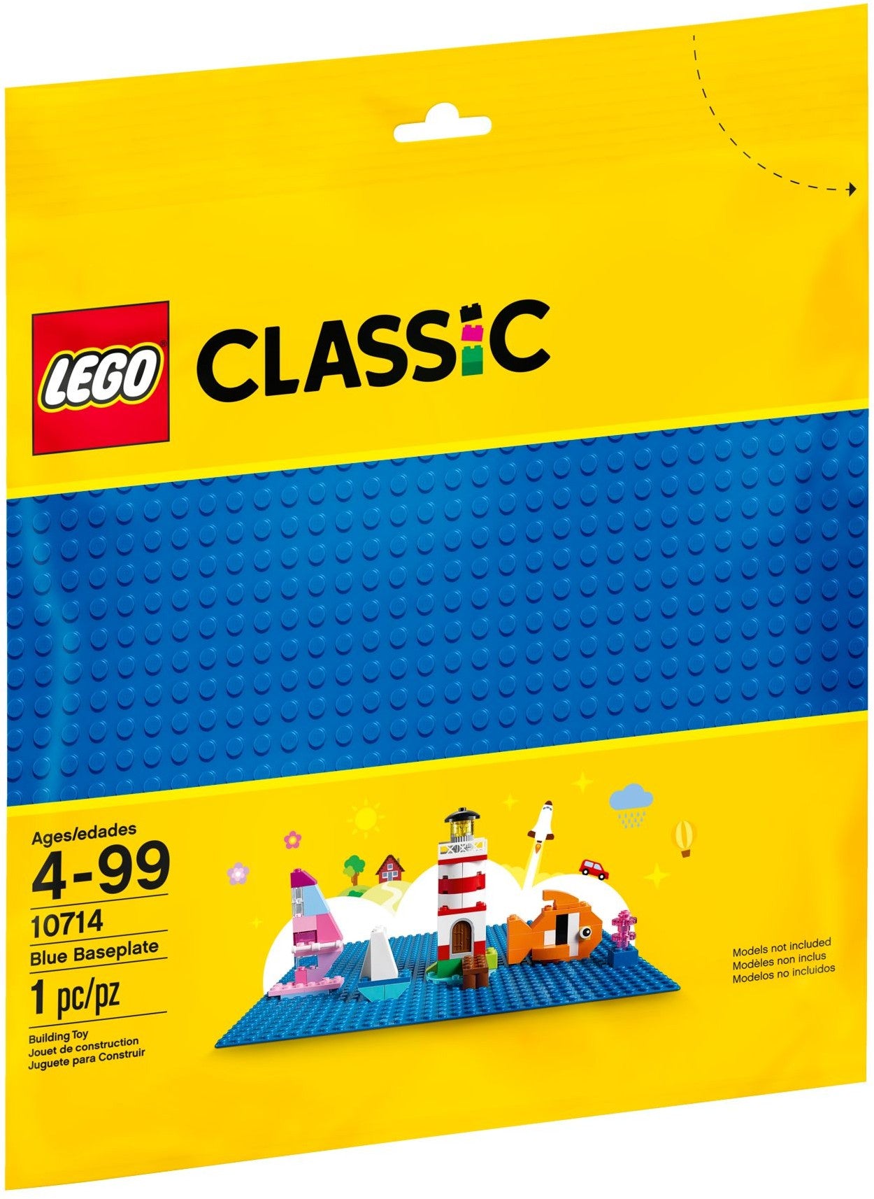 Blue Baseplate | Classic | 10714