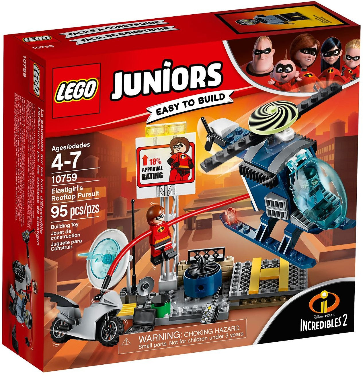 Elastigirl's Rooftop Pursuit | Juniors | 10759