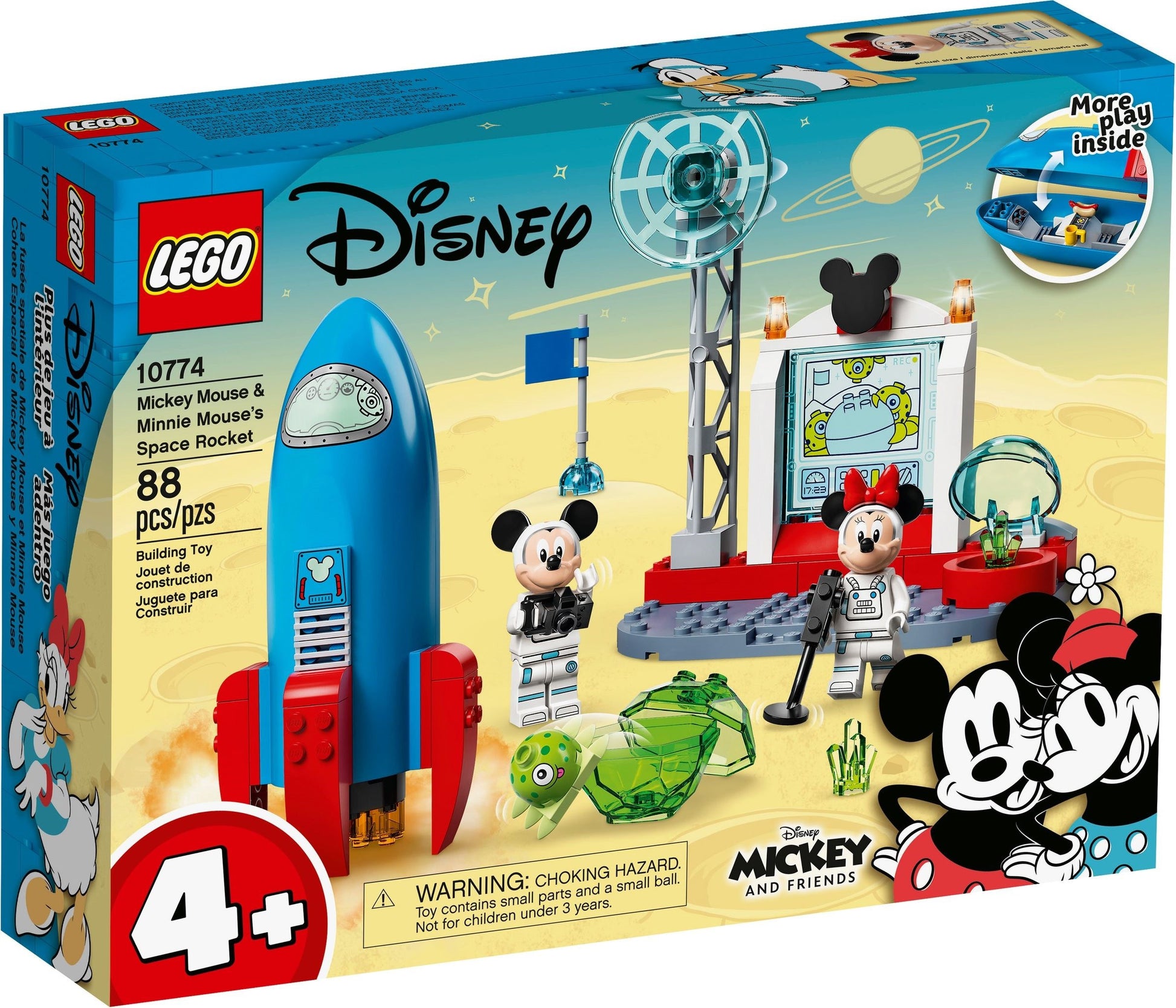 Mickey Mouse & Minnie Mouse's Space Rocket | Disney | 10774