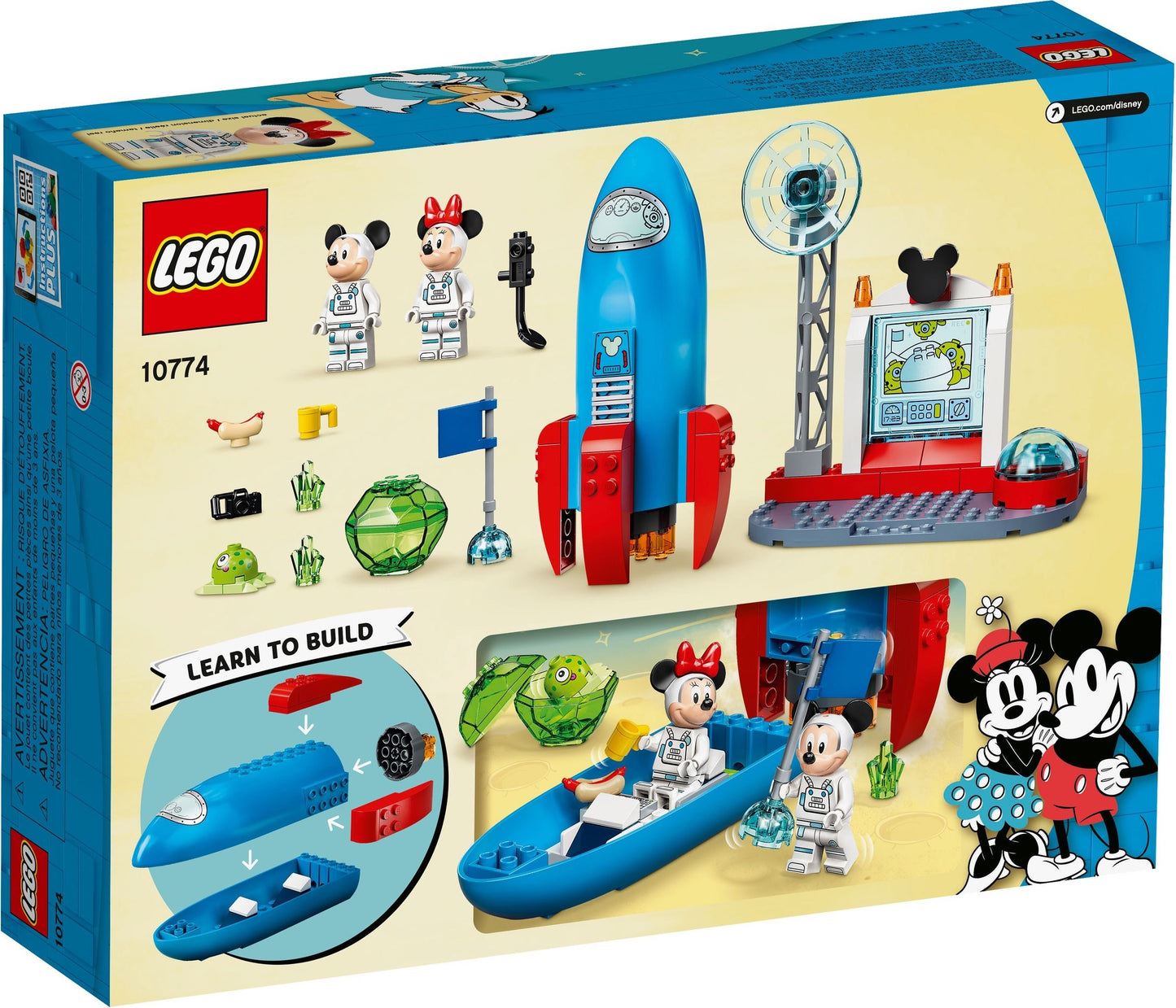 Mickey Mouse & Minnie Mouse's Space Rocket | Disney | 10774