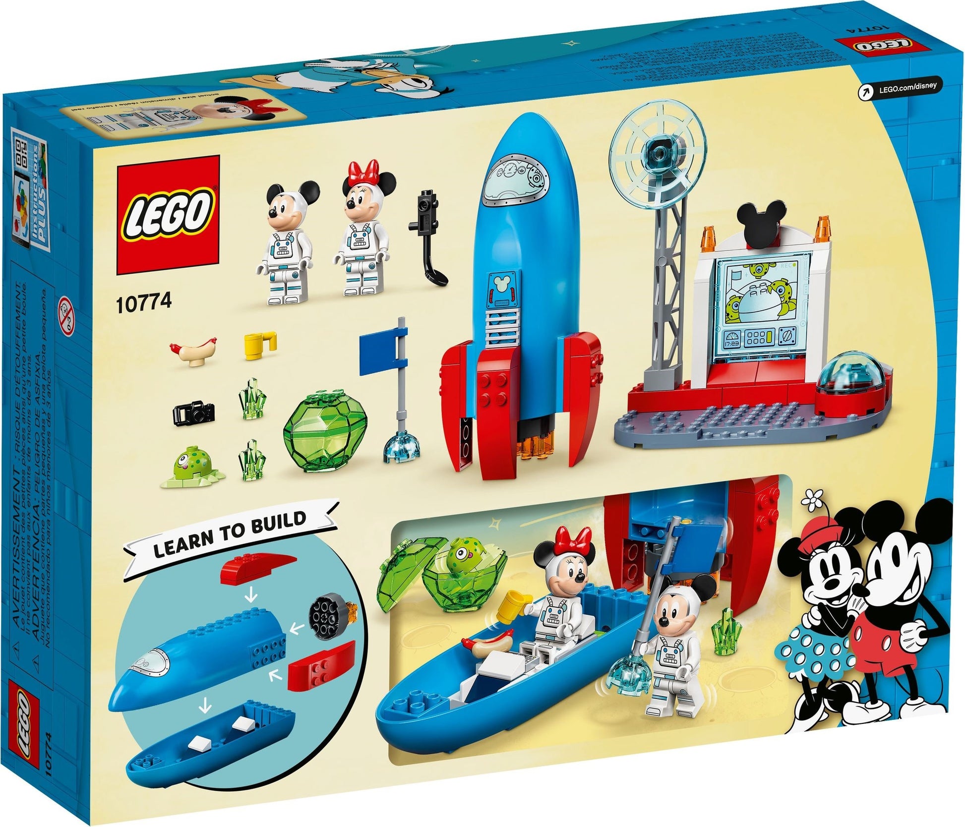 Mickey Mouse & Minnie Mouse's Space Rocket | Disney | 10774