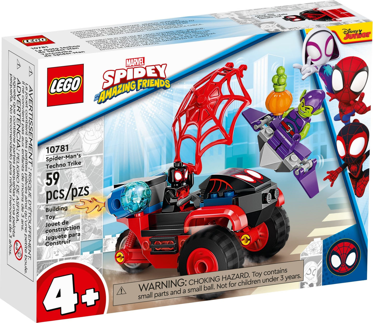 Spider-Man's Techno Trike | Marvel Super Heroes | 10781