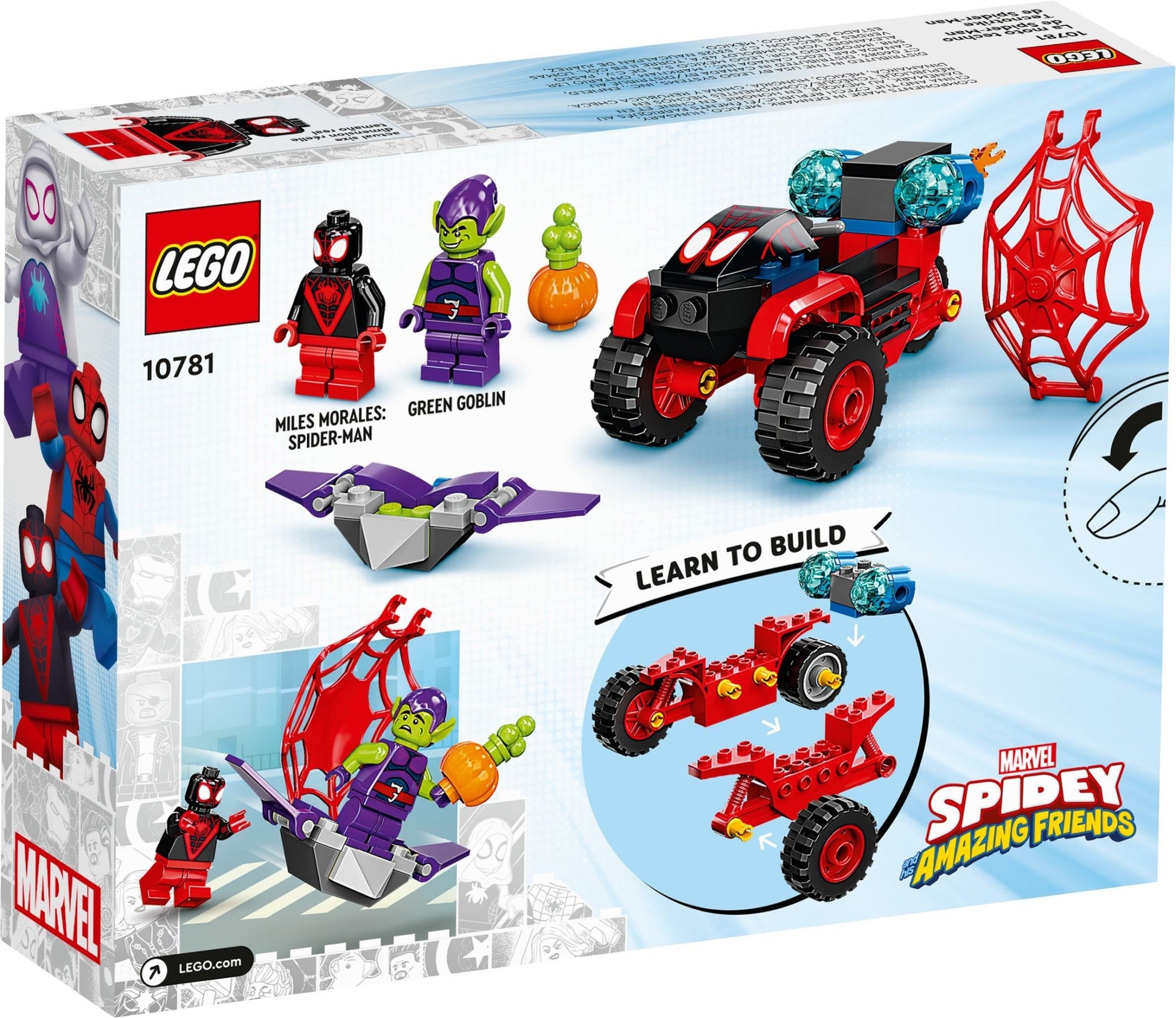 Spider-Man's Techno Trike | Marvel Super Heroes | 10781