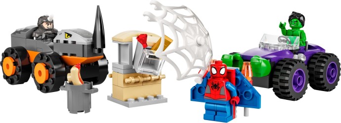 Hulk vs. Rhino Truck Showdown | Marvel Super Heroes | 10782