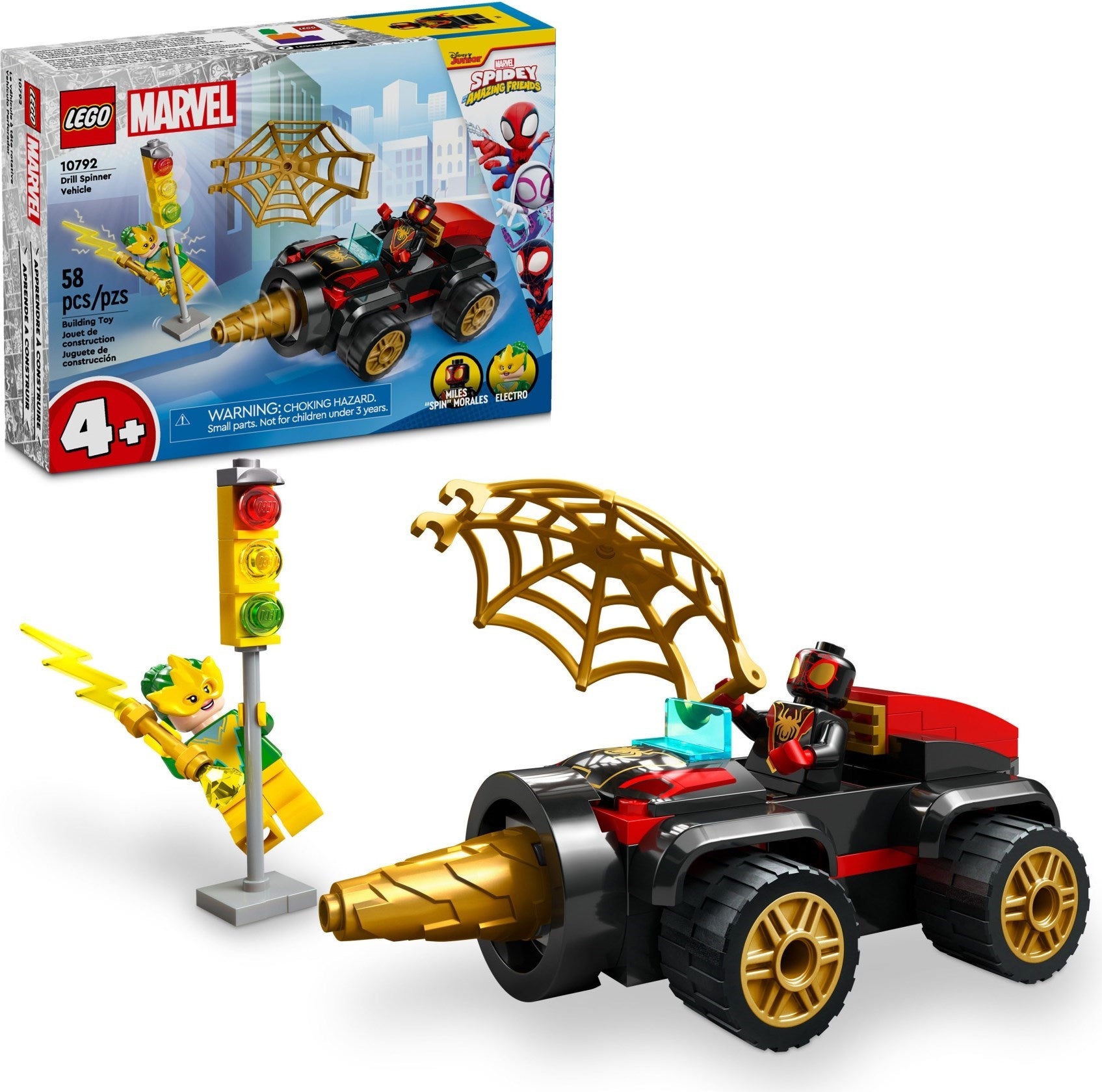 Drill Spinner Vehicle | Marvel Super Heroes | 10792