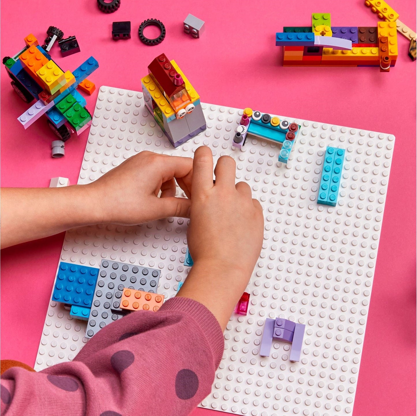 White Baseplate | Classic | 11026