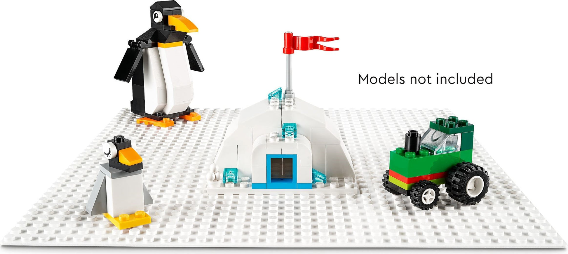 White Baseplate | Classic | 11026
