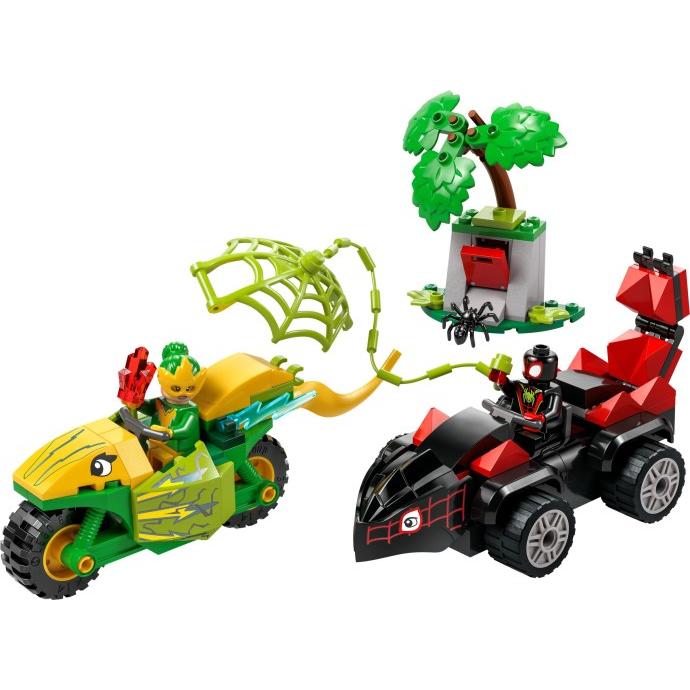 Spin and Electro Dinosaur Vehicle Chase | Marvel Super Heroes | 11198