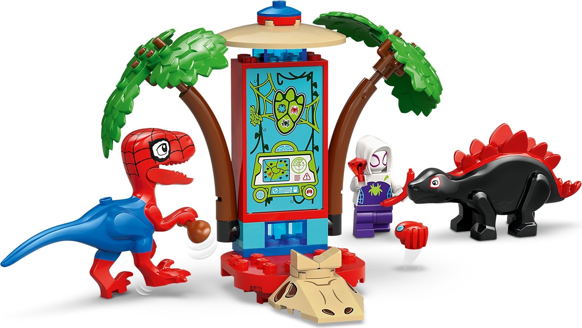 Spidey and Gobby's Raptor Battle at Tree House HQ | Marvel Super Heroes | 11200