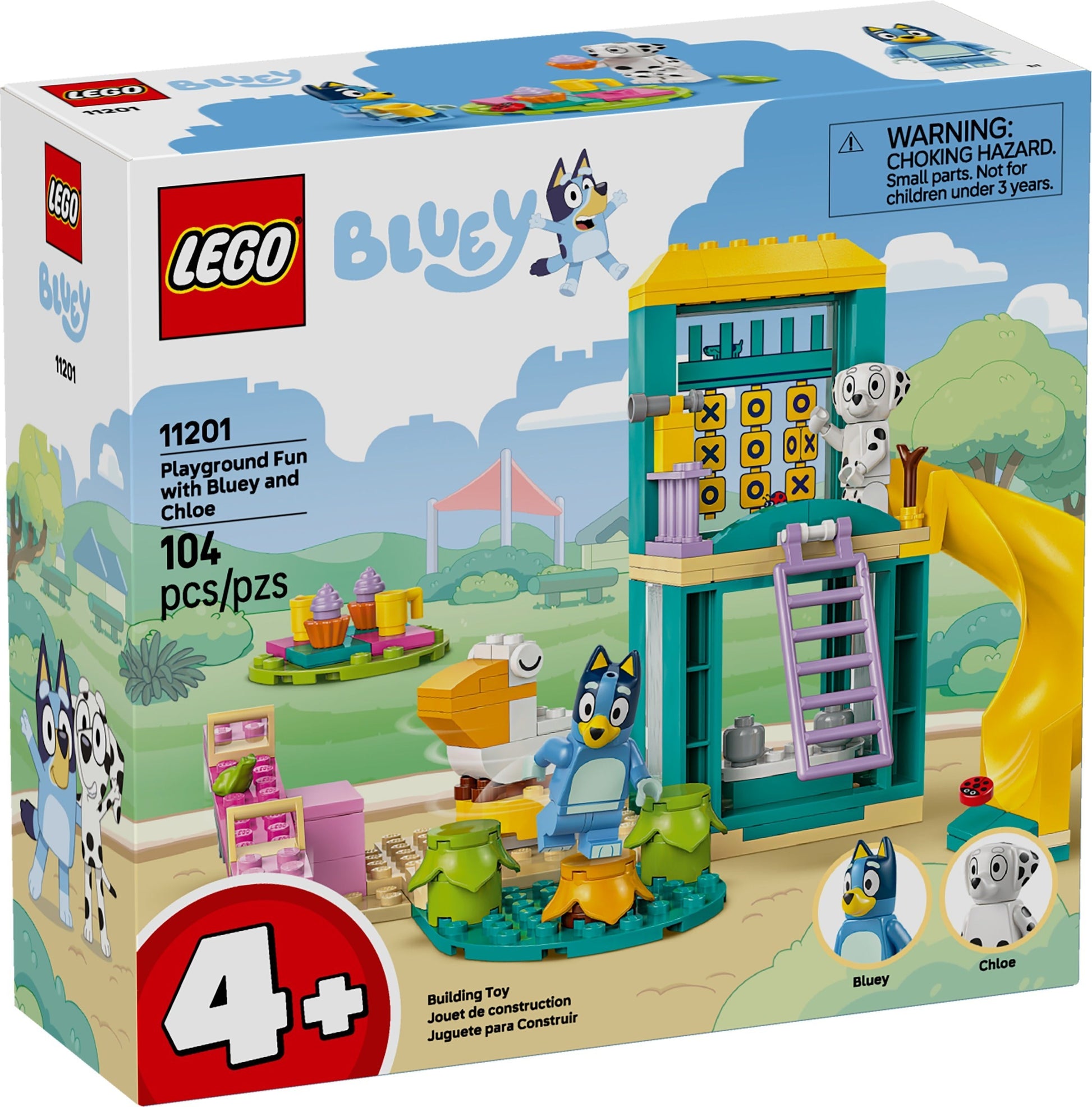 Amusements au parc avec Bluey et Chloé | Bluey | 11201