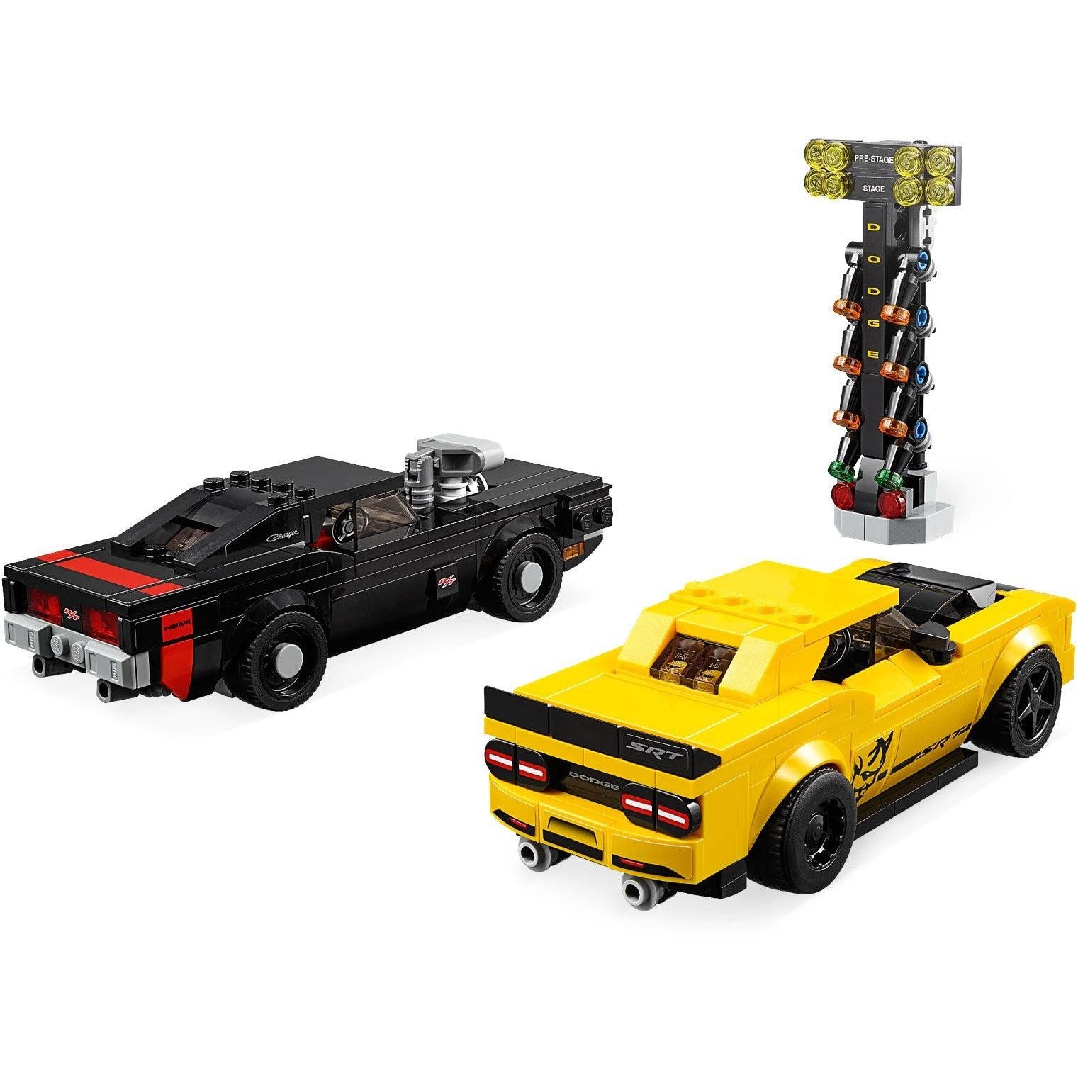 2018 Dodge Challenger SRT Demon and 1970 Dodge Charger R/T | Speed Champions | 75893