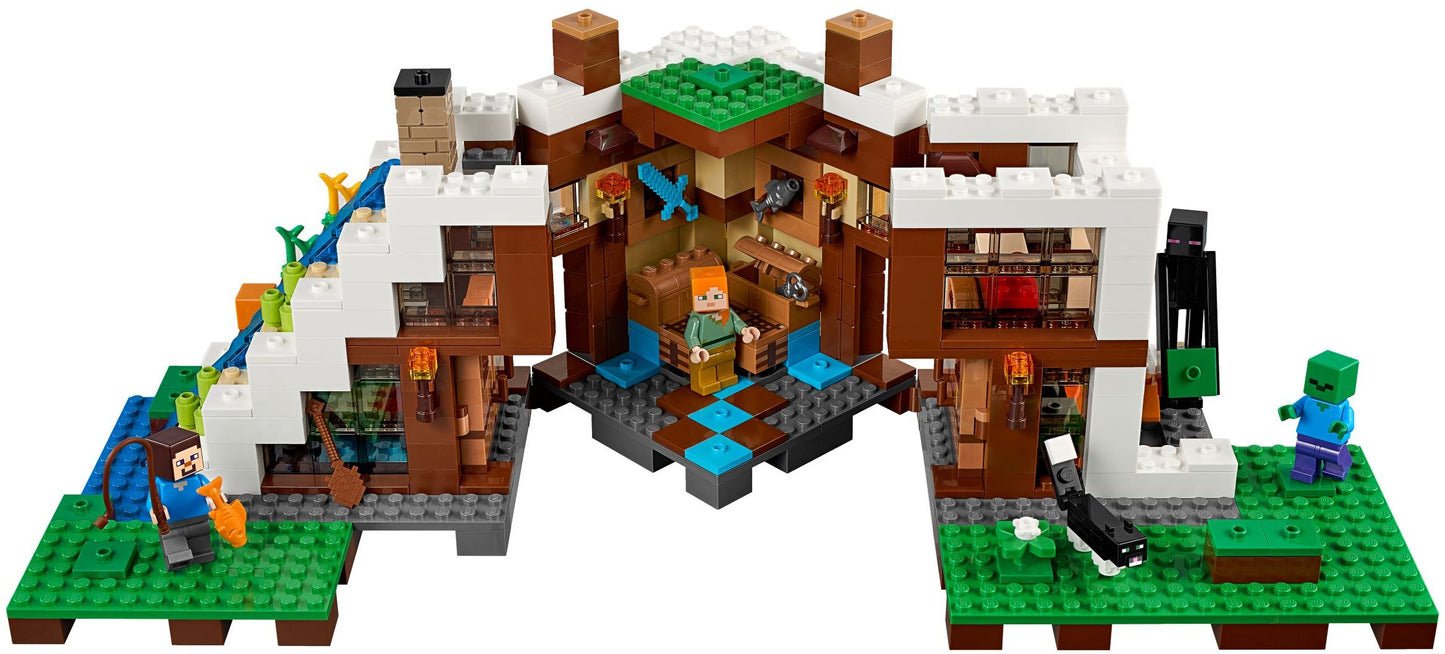 The Waterfall Base | Minecraft | 21134