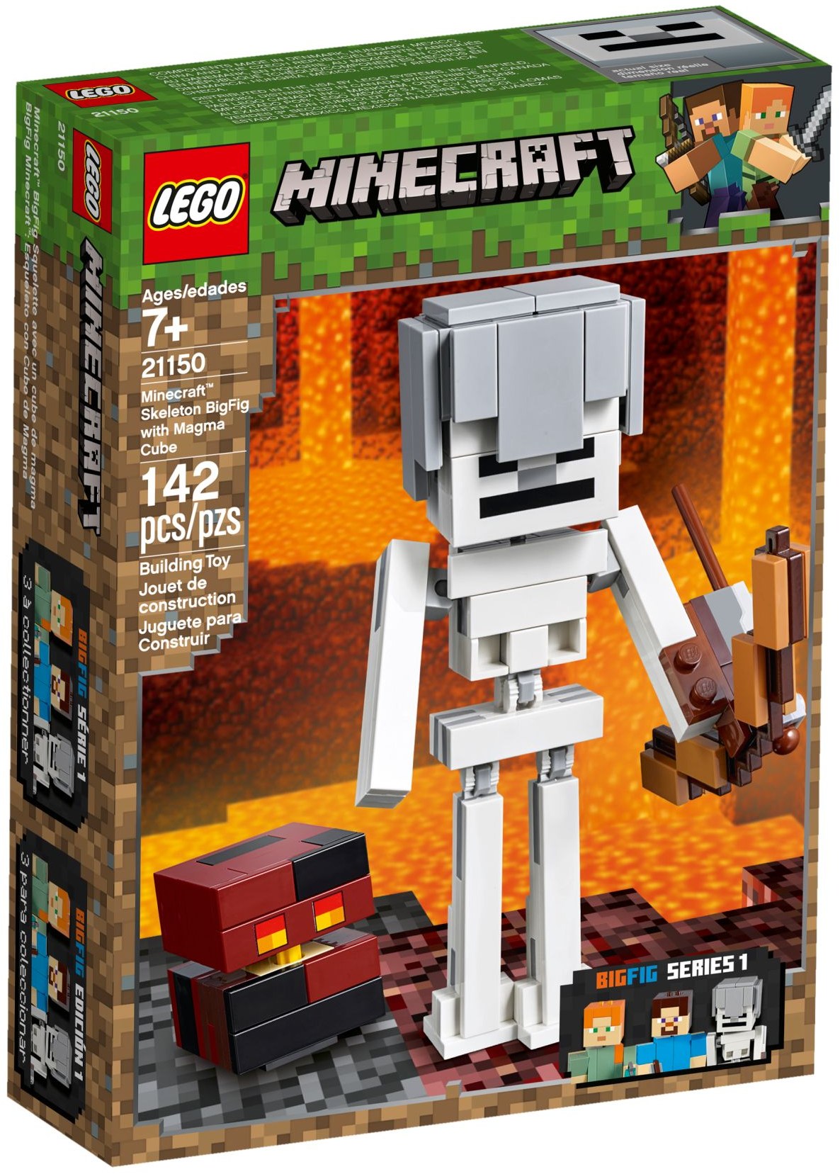 Minecraft Skeleton BigFig with Magma Cube | Minecraft | 21150
