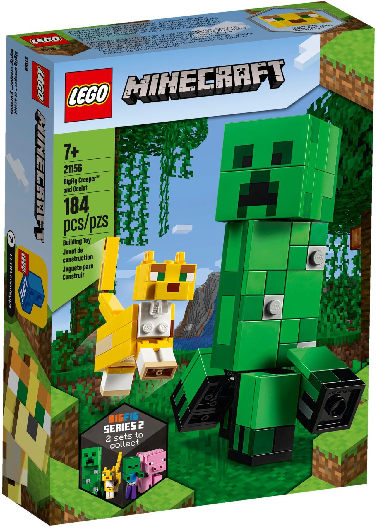 BigFig Creeper and Ocelot | Minecraft | 21156