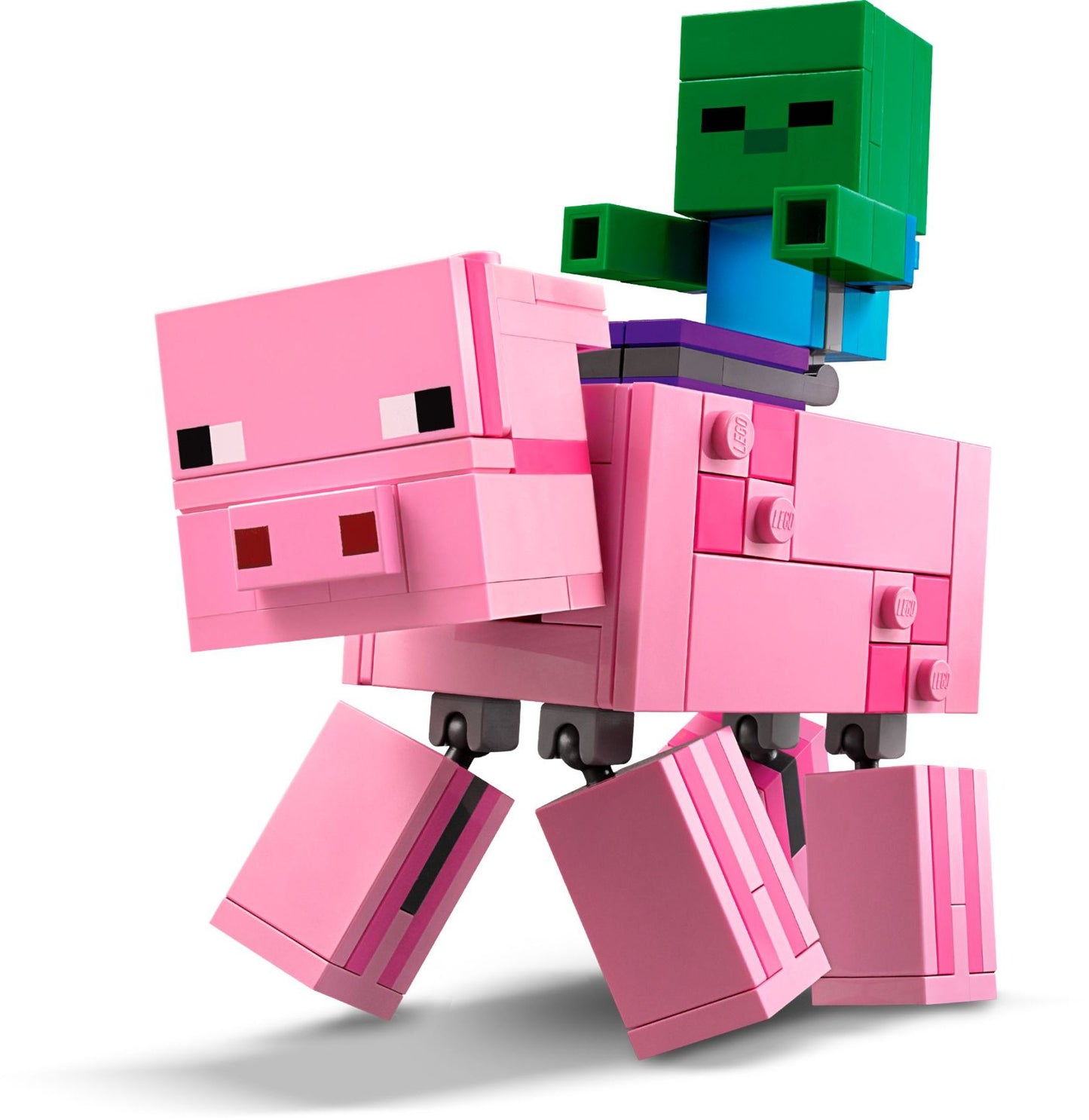 Cochon BigFig avec bébé zombie | Minecraft | 21157