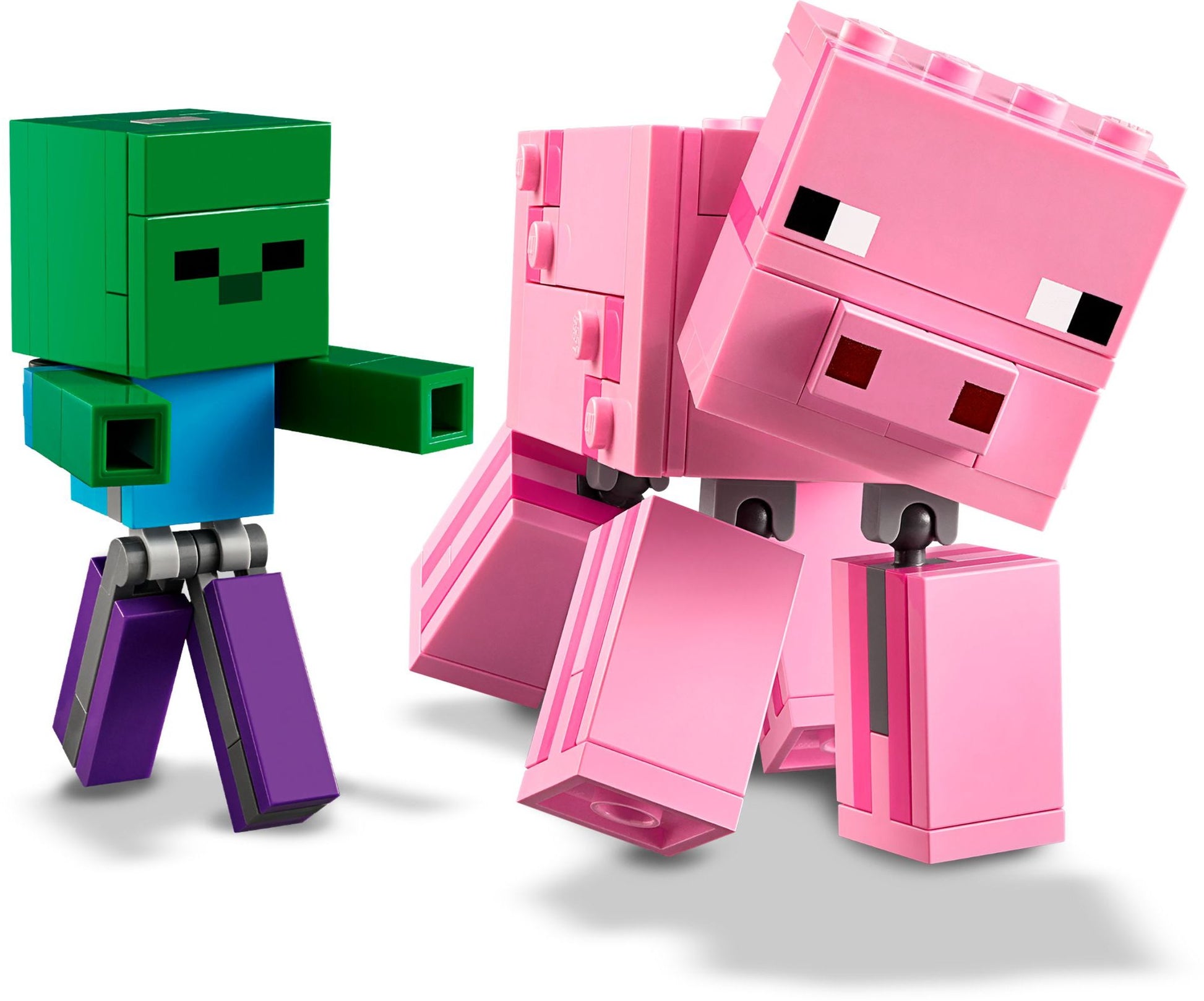 Cochon BigFig avec bébé zombie | Minecraft | 21157