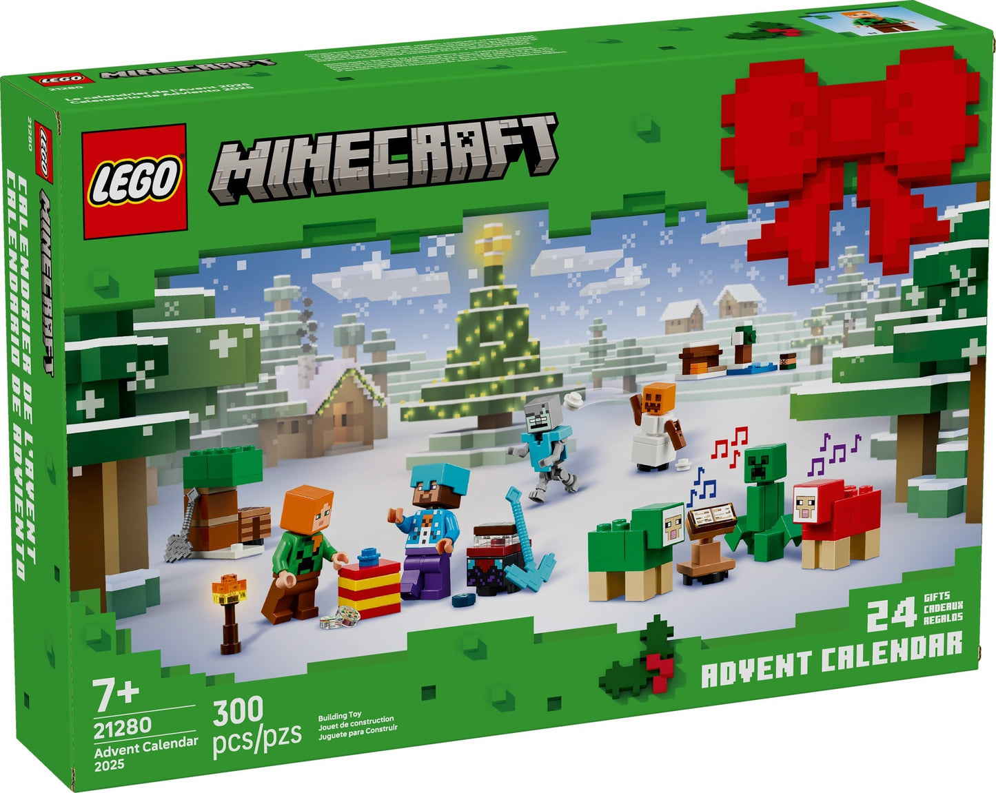 LEGO Minecraft Advent Calendar 2025 | Minecraft | 21280