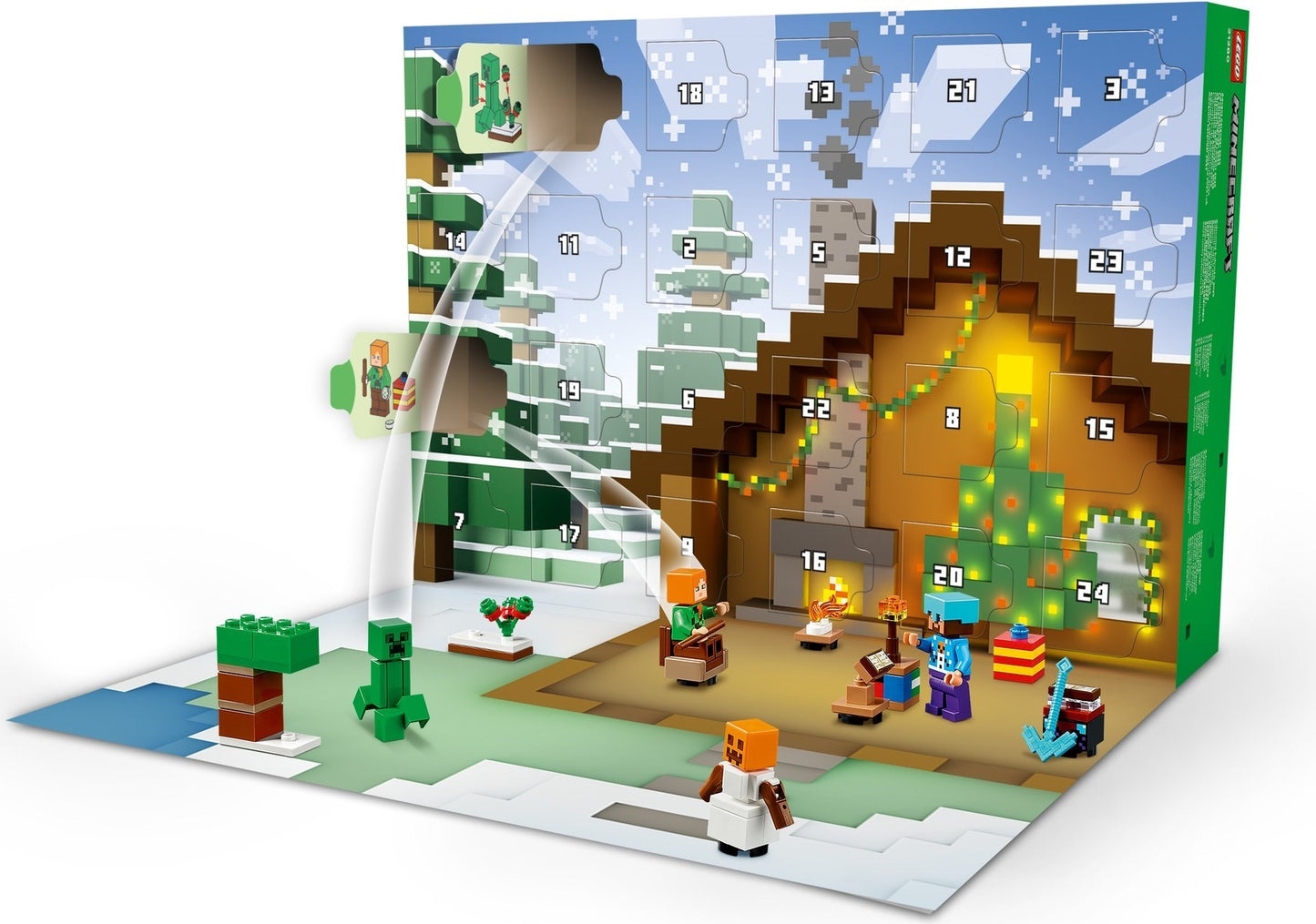 LEGO Minecraft Advent Calendar 2025 | Minecraft | 21280