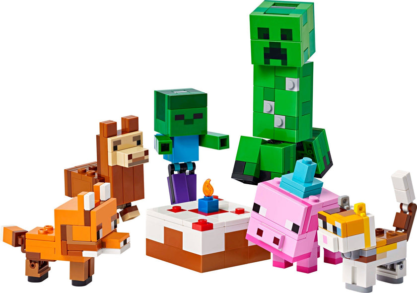 Fête d'anniversaire de Bébé Cochon | Minecraft | 21281