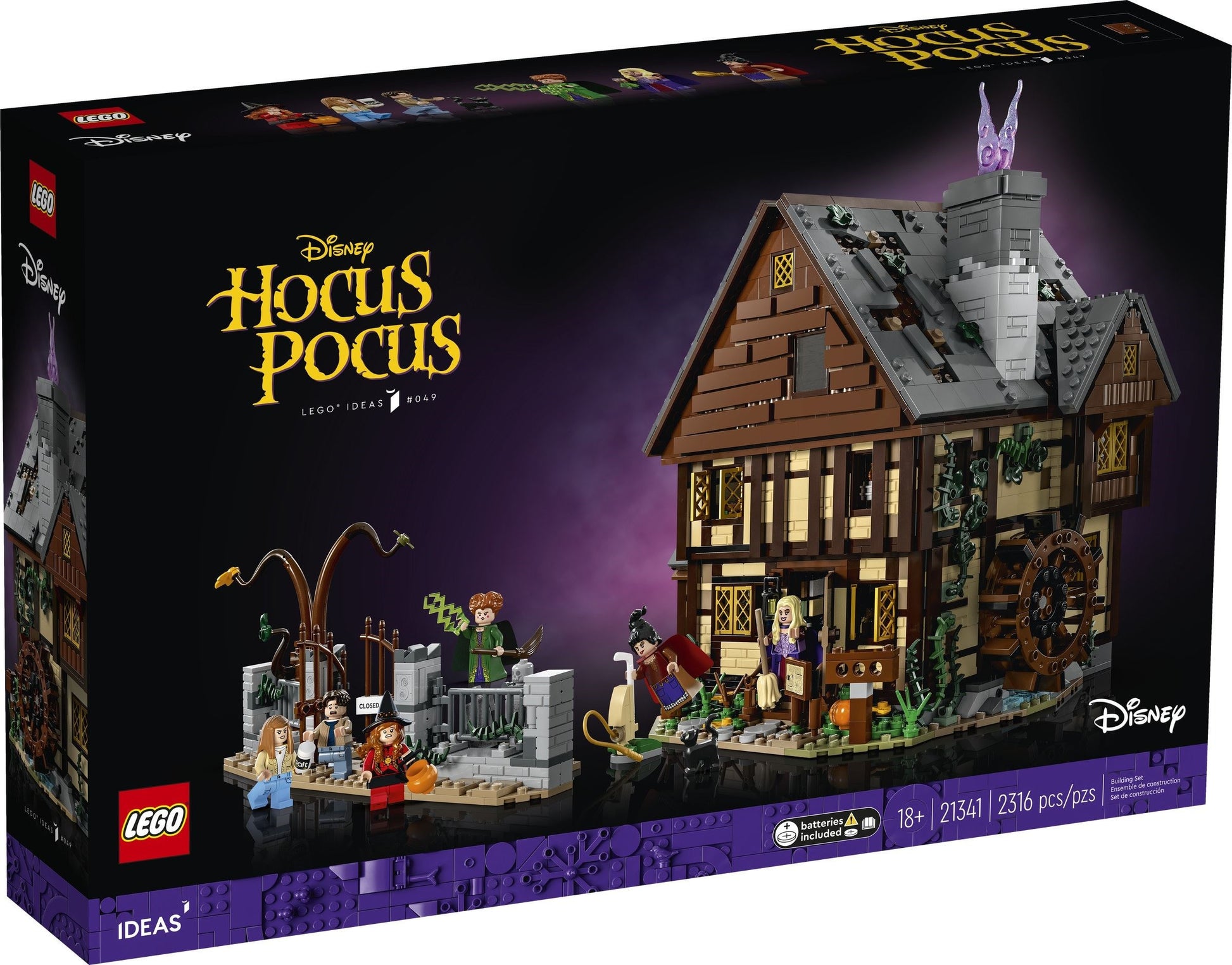 Disney Hocus Pocus: The Sanderson Sisters' Cottage | Ideas | 21341